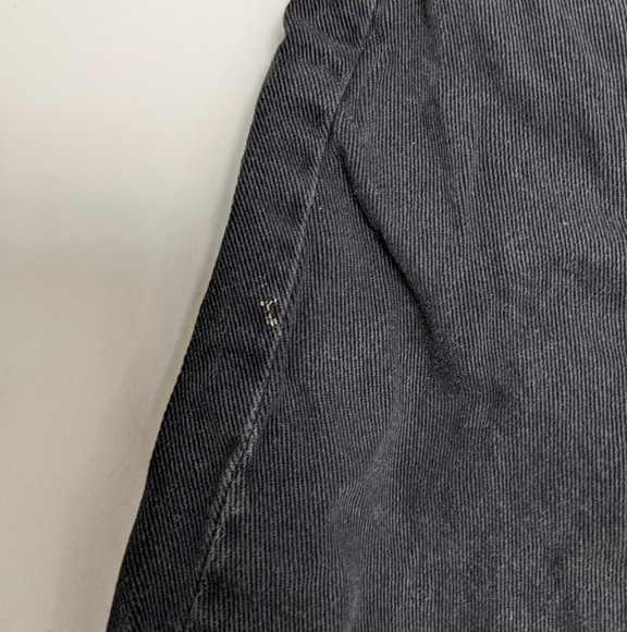 D-TOX Black Denim Cutoffs - Picture 3 of 6